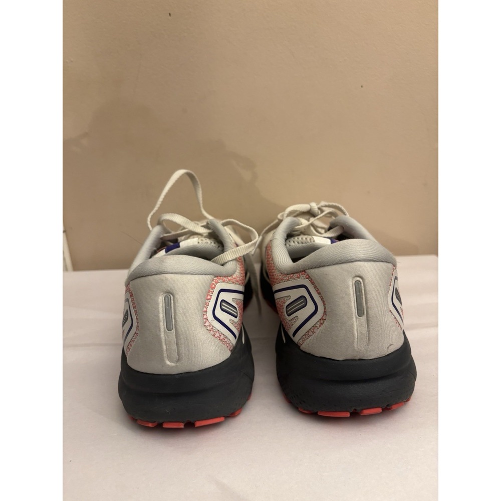 Brooks Ghost 14 Women's Running Shoes US 9 B White Purple Breathable Mesh - Picture 4 of 9